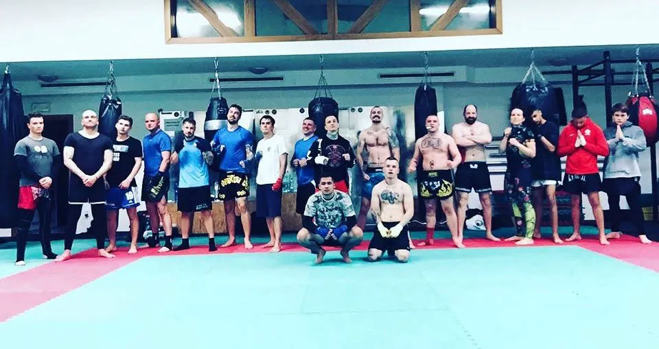 Trénink thajského boxu